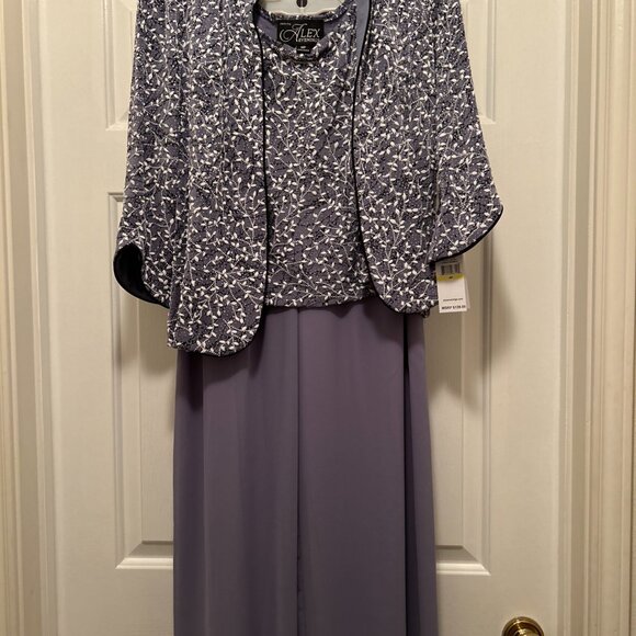 Alex Evenings Formalwear Women's 3-Piece Pantsuit - Petite Medium - Lavender - Picture 1 of 4
